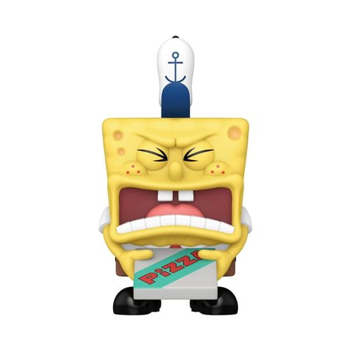 פופ בוב ספוג עם רשת  - Funko Pop Spongebob with Pizza #1667