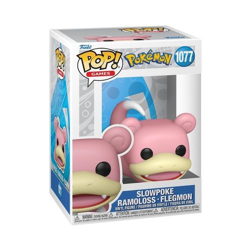 פופ פוקימון - סלופוק - Funko POP Pokemon Slowpoke #1077