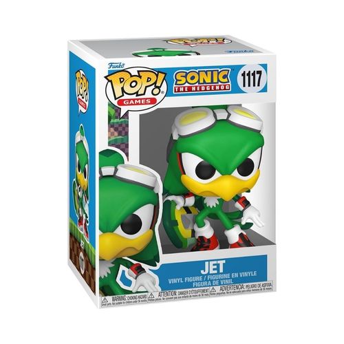 פופ סוניק - הנץ עם גלשן  - Funko Pop Sonic the Hedgehog  Jet #1117