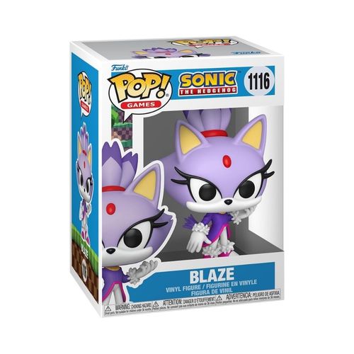 פופ סוניק הקיפוד - בלייז החתולה - Funko Pop Sonic Blaze The Cat #1116