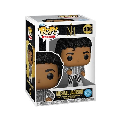 פופ מוזיקה - מייקל ג'קסון נצנצים -  Funko Pop Michael Jackson Rock with You (Glitter) #456