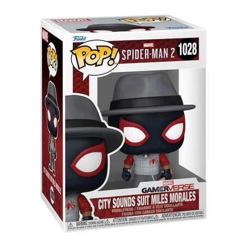 פופ מארוול ספיידרמן מיילס  מוראלס  איירון -  POP Spiderman  Sounds Suit Miles Moral 1428