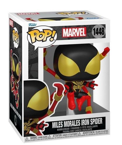 פופ מארוול ספיידרמן מיילס  מוראלס  איירון - Pop  Marvel miles morales iron spider