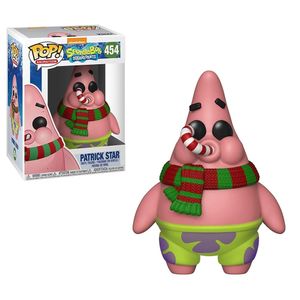 פופ בוב ספוג פטריק  עם צעיף -  POP  Spongebob Squarepants Patrick Star 454