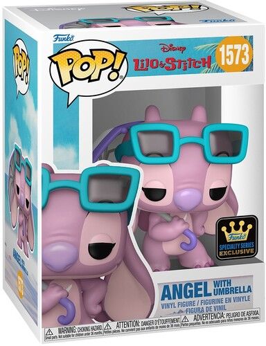 פופ אקסקלוסי לילו וסטיץ'  אנג'ל עם מטריה -  Pop Disney Angel w/Umbrella Lilo & Stitch 1573