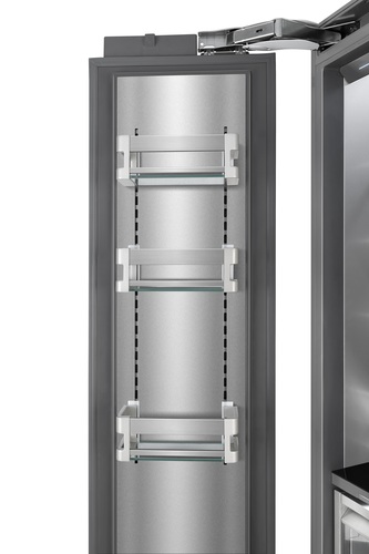 מקפיא אינטגרלי 7 תאים NF דגם BR18FRZIGPLUS אפור +קרח