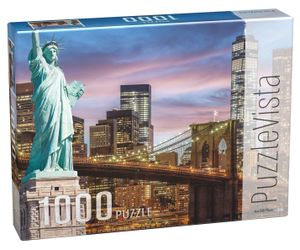 פאזל 1000 חלקים - ניו יורק ופסל החירות