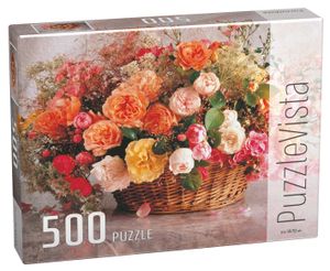 פאזל 500 חלקים - זר פרחים