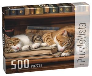 פאזל 500 חלקים - חתולים ישנים