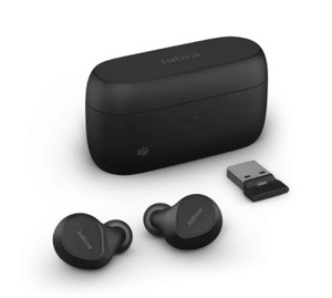 אוזניות אלחוטיות Jabra Evolve2 Buds USB-A MS True Wireless לעבודה היברידית