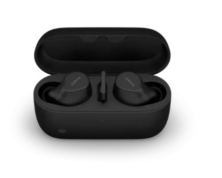 אוזניות אלחוטיות Jabra Evolve2 Buds USB-A MS True Wireless לעבודה היברידית