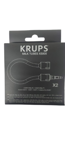 שתי צינוריות להקצפת חלב למכונת KRUPS EA872B10-מקורי