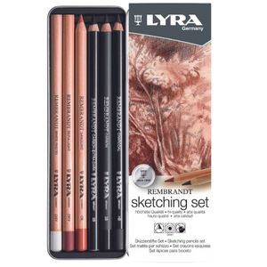 סט 6 עפרונות רישום LYRA