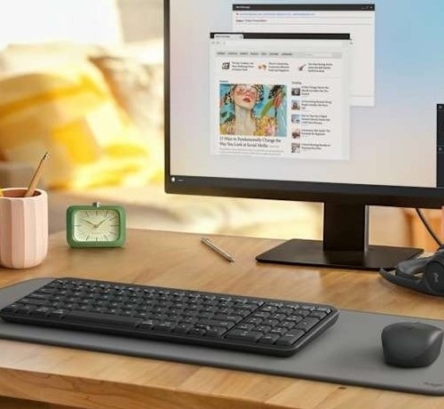 מקלדת קומפקטית אלחוטית Logitech K250