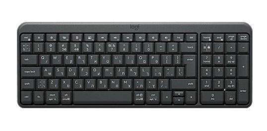 מקלדת קומפקטית אלחוטית Logitech K250