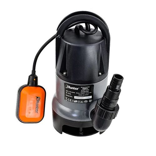 משאבה טבולה למים דלוחים גוף פלסטי 400W