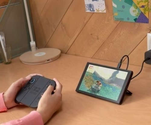 קונסולת משחק אדום/כחול מהדורת Nintendo Switch 2 256GB Mario World Edition