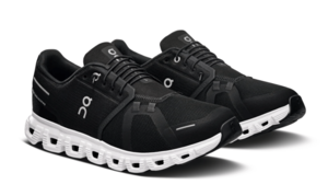 נעלי און קלאוד 6 לגבר בצבע שחור לבן | 40-49 | ON CLOUD 6 M - BLACK WHITE