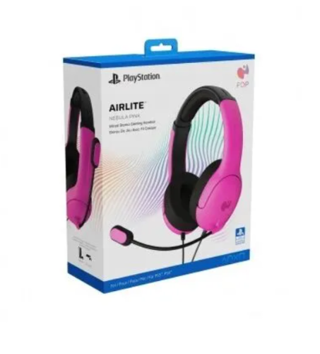 PDP Airlite ורודות – אוזניות סטריאו לגיימינג קל ונוח