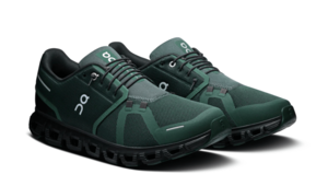 נעלי און קלאוד 6 לגבר בצבע ירוק שחור | 40-49 | ON CLOUD 6 M - EVERGREEN BLACK
