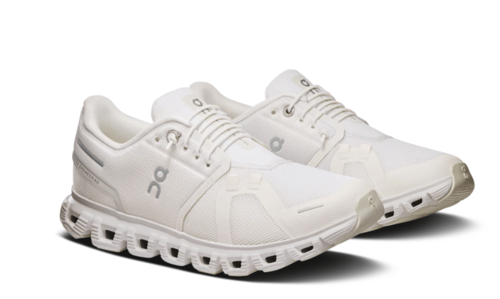 נעלי און קלאוד 6 לנשים בצבע לבן מלא | 36-44 | ON CLOUD 6W - WHITE