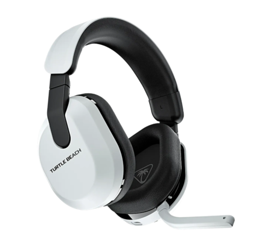 אוזניות גיימינג אלחוטיות Turtle Beach Stealth 600 בצבע לבן עם כריות אוזניים מרופדות