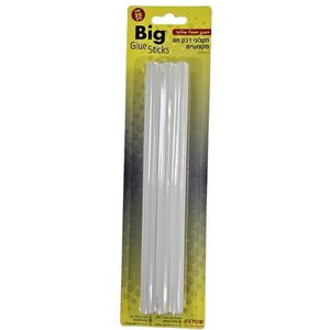 מארז 6 מקלות דבק חם גדולים 20 סמ לאקדח דבק- Big