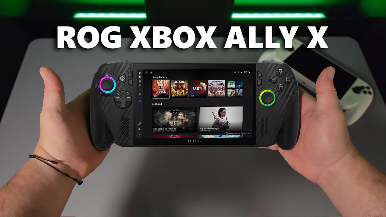 ‎ מחשב גיימינג נייד ASUS ROG XBOX ALLY X RC73XA-NH011W 