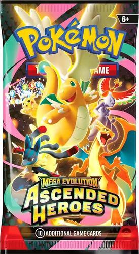 קלפי פוקימון חבילת בוסטר אסנדד הירוז Ascended Heroes Booster Pack - ME: Ascended Heroes (ASC)