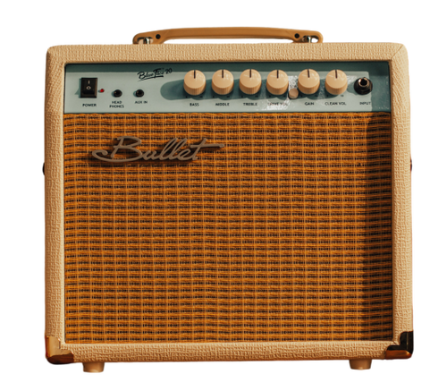 מגבר לגיטרה חשמלית Bullet Amp Blueface20 20W לבן