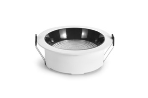 שקוע לד עגול 24W COB (לבן+שחור) LONDON CCT 14cm