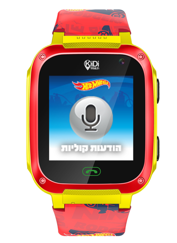 שעון טלפון חכם לילדים קידי ווטש 4G עם שיחות וידיאו, איתור GPS ויכולת שליטה של ההורים - הוט ווילס