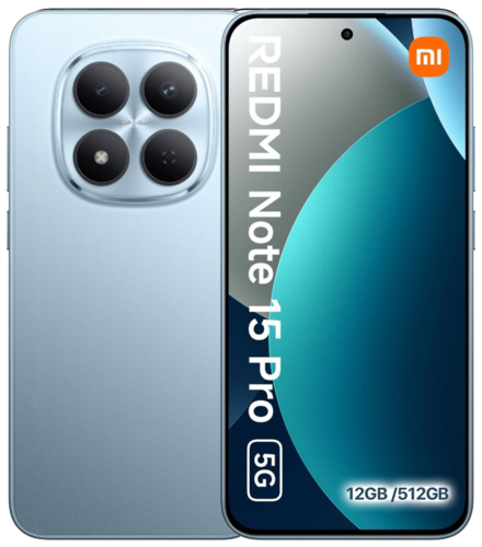 טלפון סלולרי Xiaomi Redmi Note 15 Pro 5G 512GB 12GB RAM 