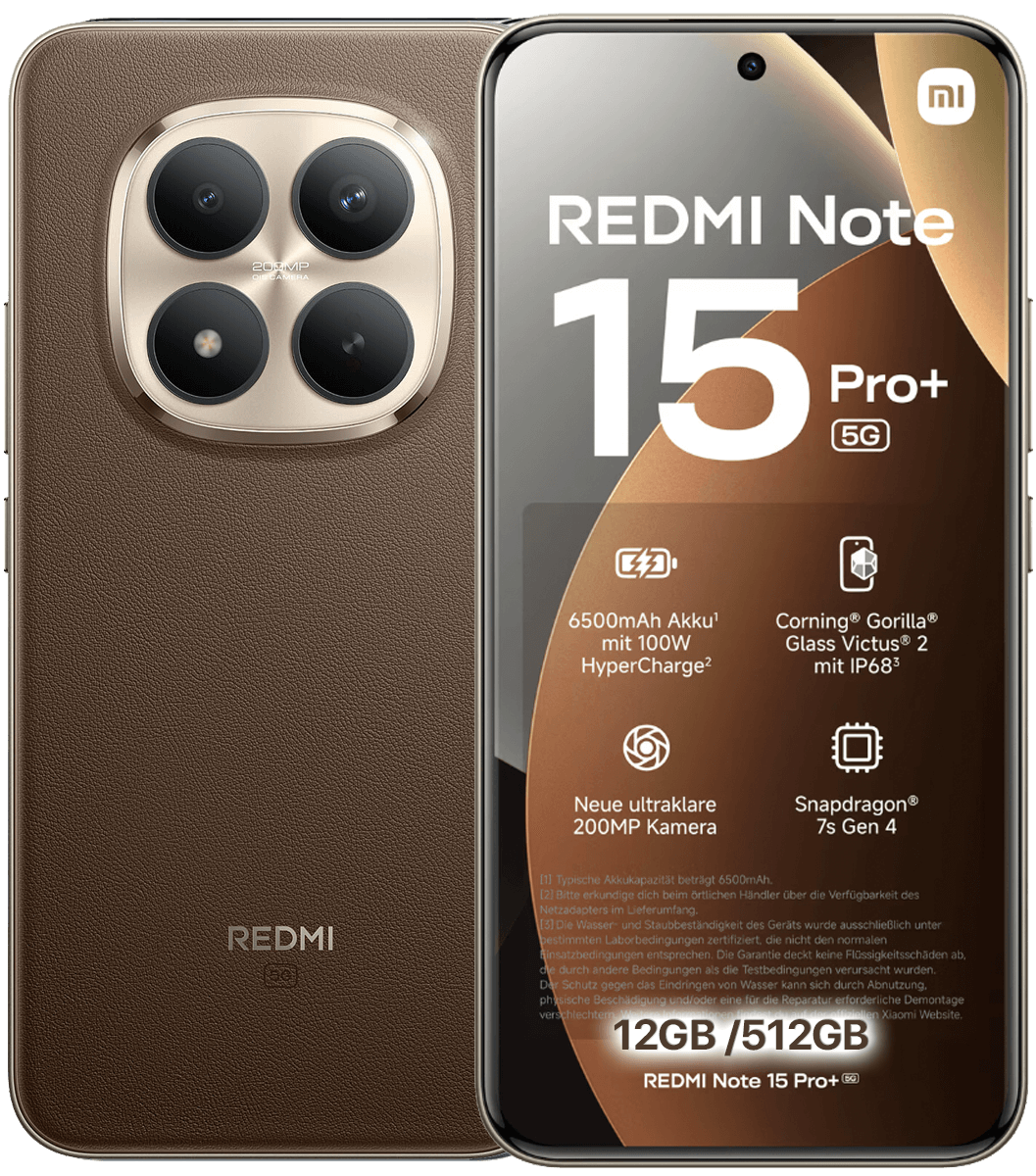 טלפון סלולרי Xiaomi Redmi Note 15 Pro Plus 512GB 12GB RAM 
