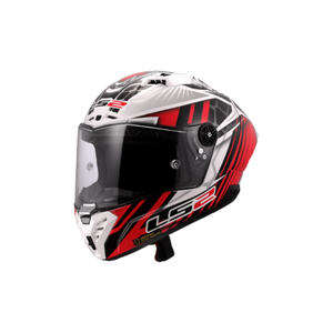  קסדת LS2 FF805 THUNDER CARBON- אדום לבן