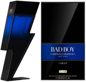 בושם לגבר 100 מ"ל | Carolina Herrera Bad Boy Cobalt Elixir | או דה פרפיום E.D.P