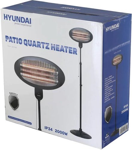 תנור עמוד קוורץ 2000W