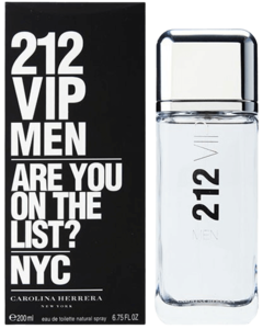 בושם לגבר 200 מ"ל | Carolina Herrera 212 VIP | או דה טואלט E.D.T
