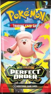 קלפי פוקימון חבילת בוסטר פרפקט אורדר Perfect Order Booster Pack - ME03: Perfect Order (ME03)