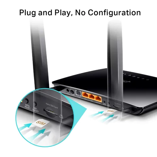 TL-MR6500v N300 4G LTE Router מבית TP-LINK