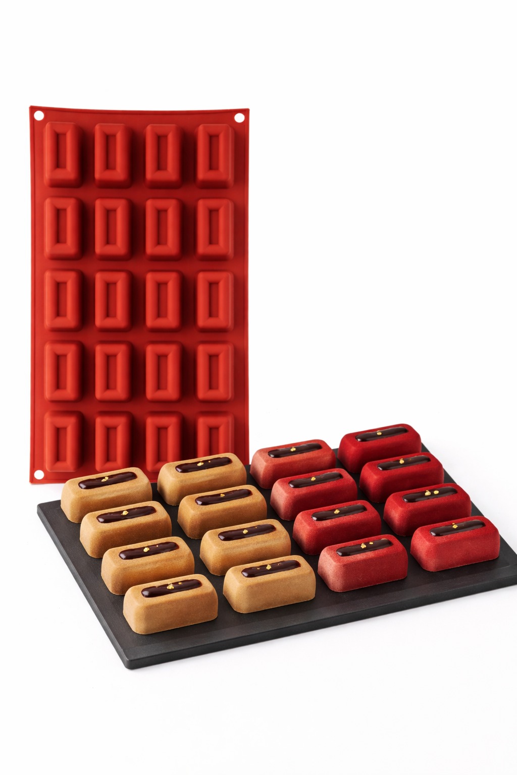 סיליקון מלבנים עם שקע