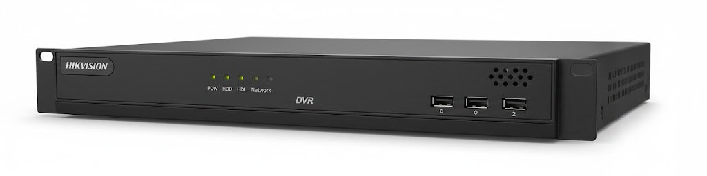 Hikvision iDS-7232HQHI-M2/XT/4T | מכשיר הקלטה DVR חכם 32 ערוצים עם AcuSense וכונן 4TB מובנה