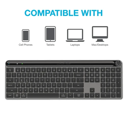 מקלדת אלחוטית Jlab Epic Keyboard עם הגדרות מותאמות אישית