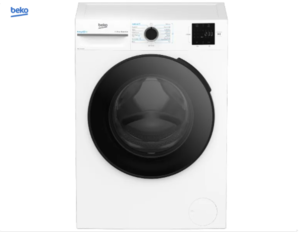 ‎מכונת כביסה 8 ק"ג דגם BEKO BK8132NX לבן בקו