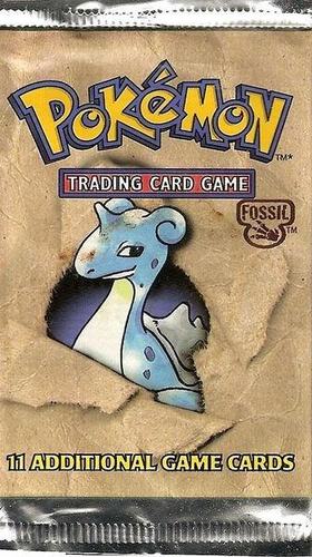 קלפי פוקימון חבילת בוסטר פוסיל (1999) Fossil Booster Pack [Unlimited Edition] - Fossil (FO)
