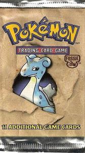 קלפי פוקימון חבילת בוסטר פוסיל (1999) Fossil Booster Pack [Unlimited Edition] - Fossil (FO)