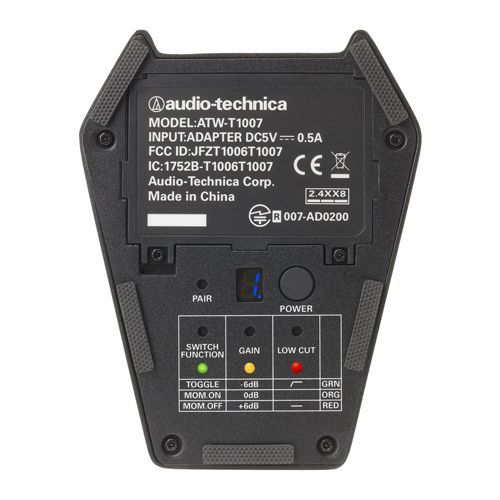 משדר אלחוטי שולחני נטען דגם ATW-T1007 מבית AudioTechnica