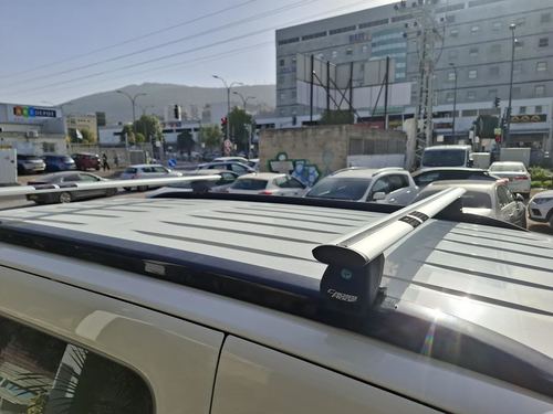 גגון לרכב אלומיניום אוניברסלי  135 מ''מ למוטות אורך צמודי גג 30883 CROSS ROOF