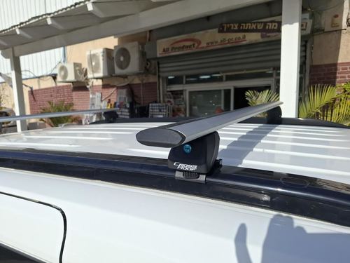 גגון לרכב אלומיניום אוניברסלי  135 מ''מ למוטות אורך צמודי גג 30883 CROSS ROOF