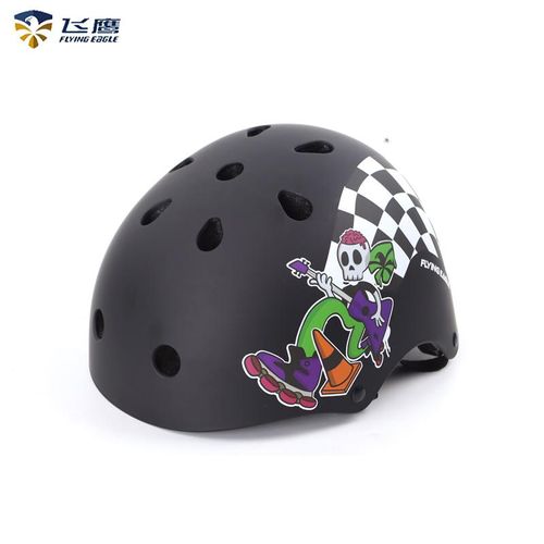 FLYING EAGLE NIGHT RIDER HELMET BLACK